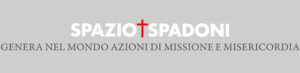 Logo sfondo grigio con claim – Italiano