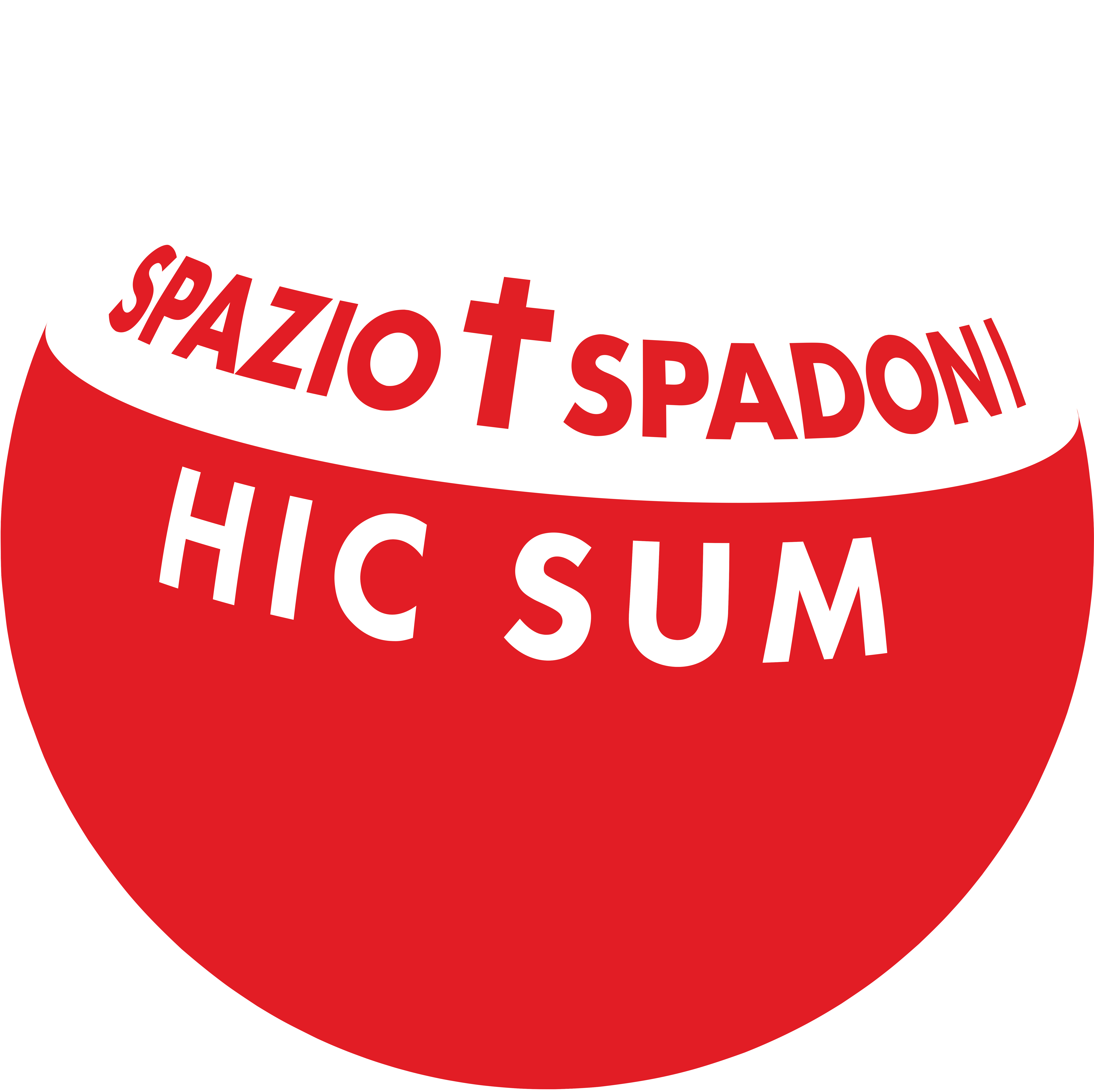 Sfera spazio + spadoni – HIC SUM – versione minimale