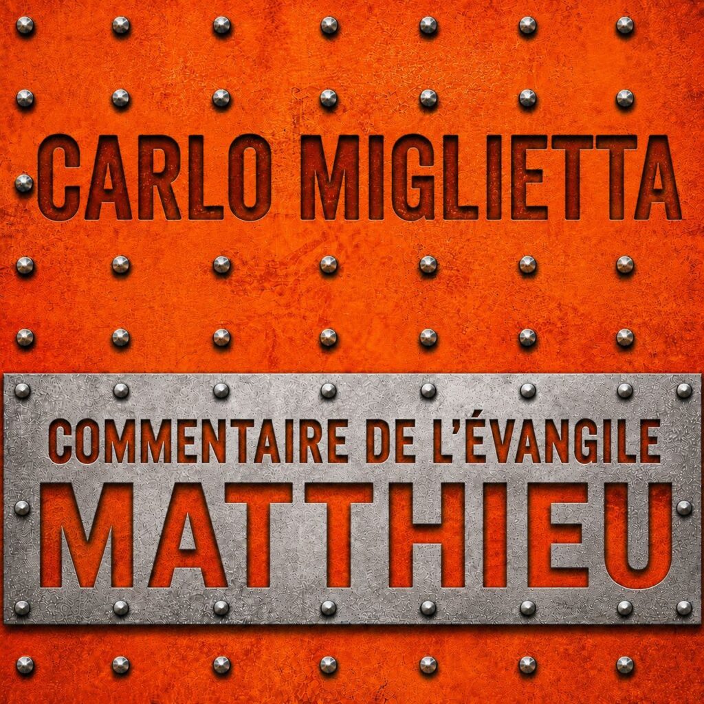 carlo miglietta - commentaire de l'évangile matthieu