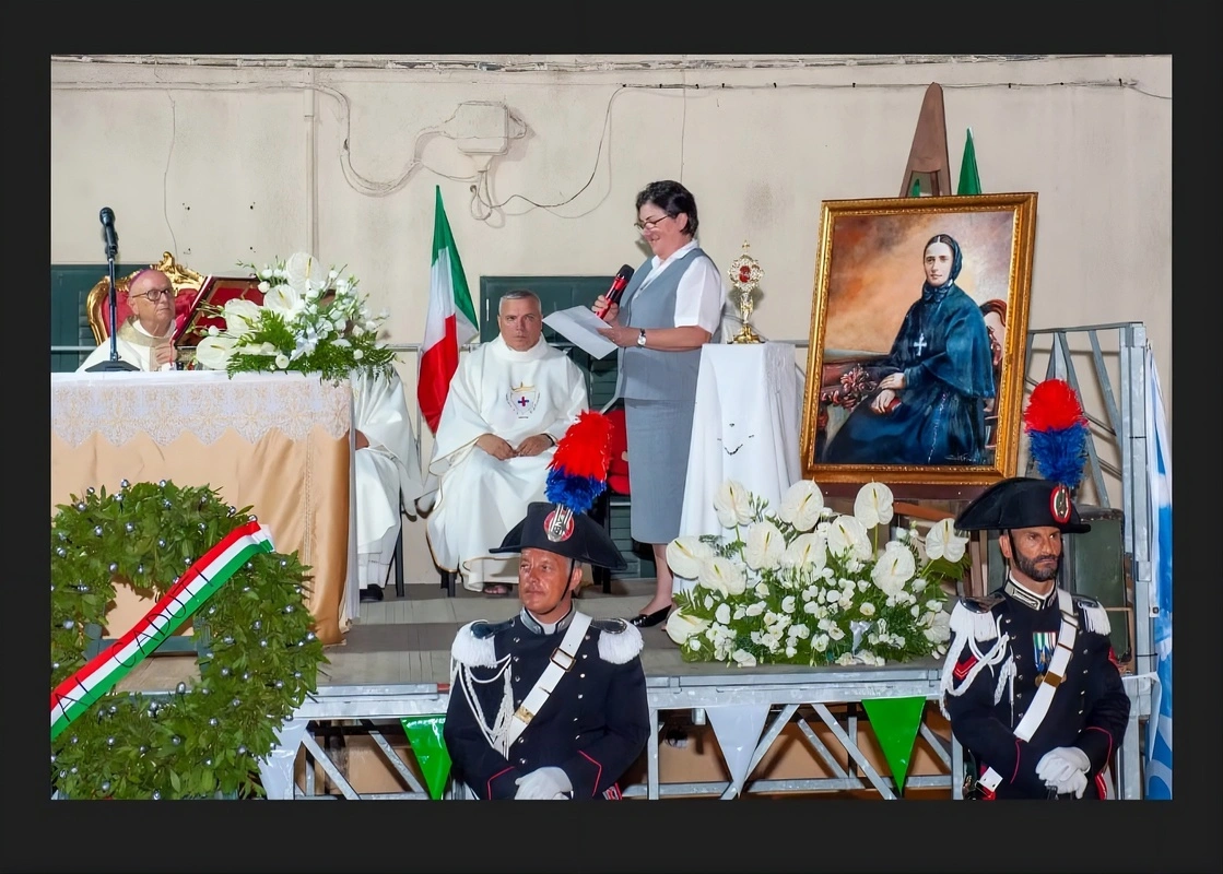 Accoglienza reliquia santa Francesca Cabrini