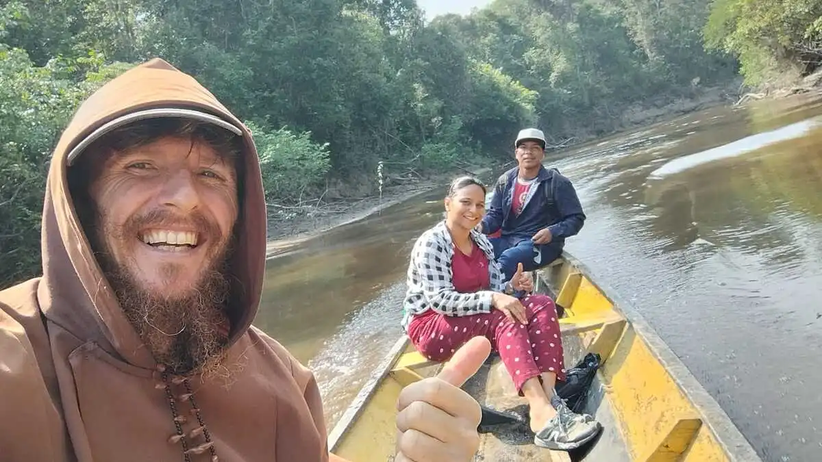 fra Paolo Braghin in Amazzonia