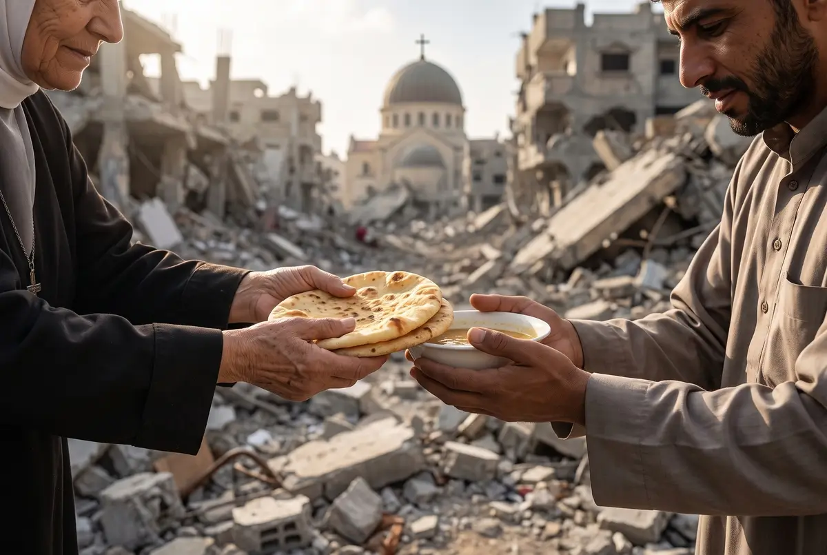 Opere di misericordia a Gaza