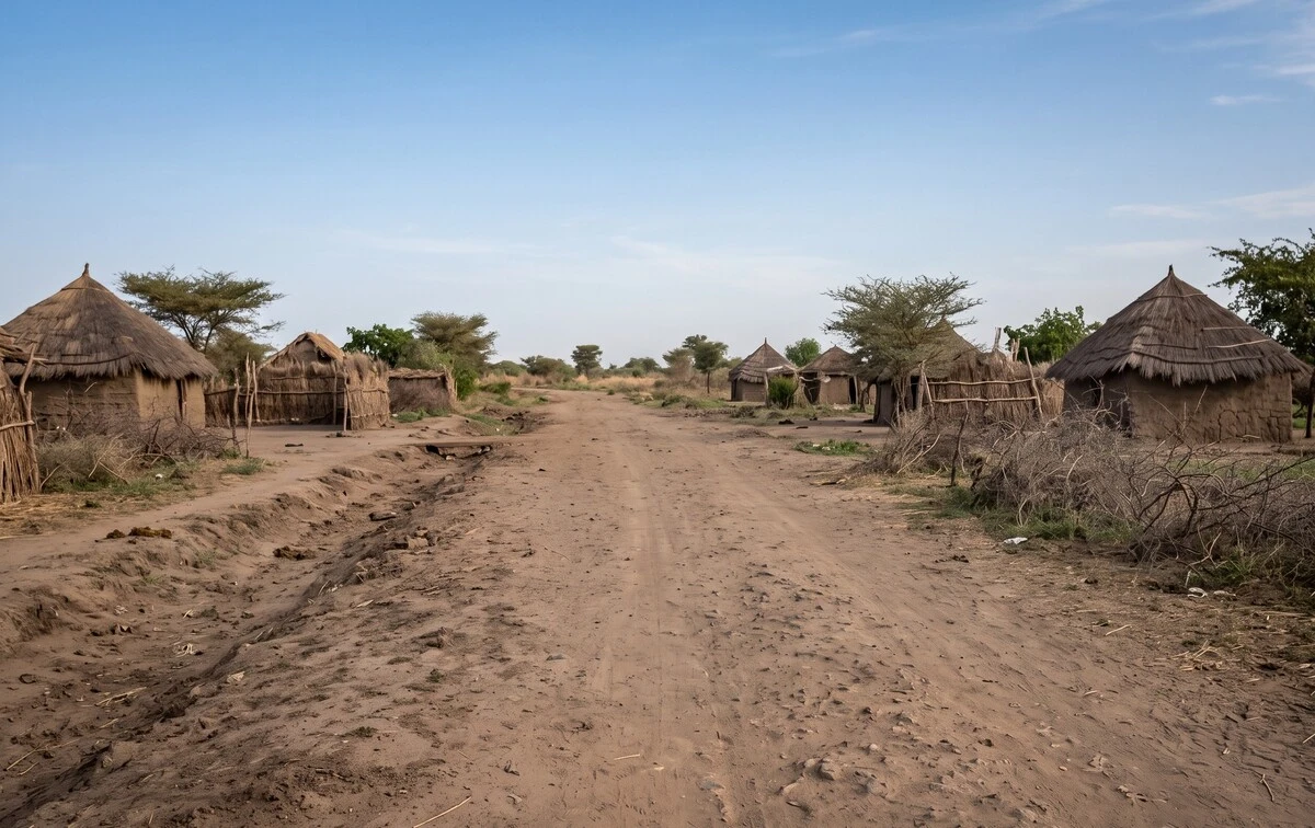 Strada in Sudan