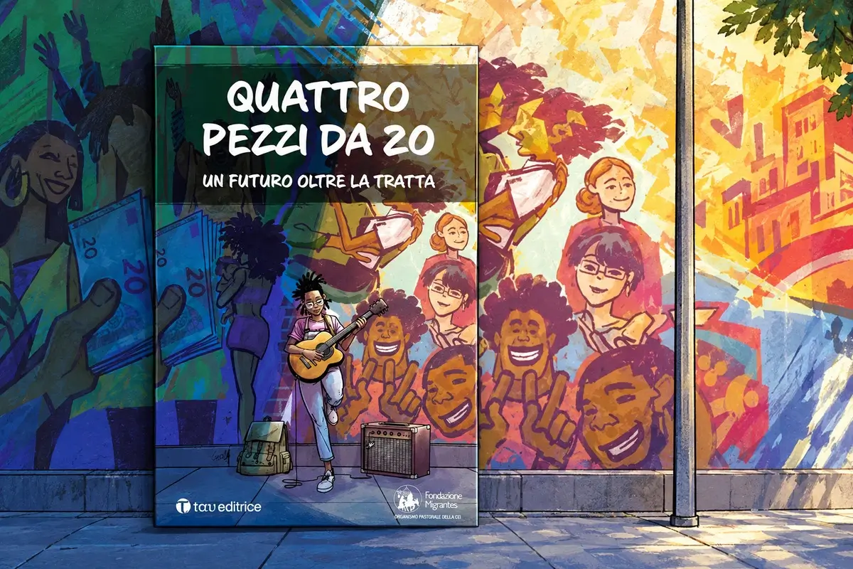 La copertina di Quattro pezzi da 20. Un futuro oltre la tratta