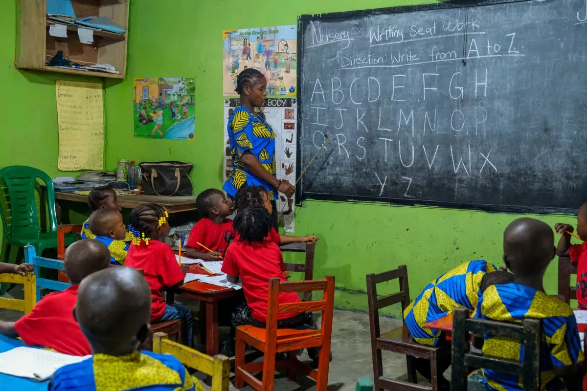 Insegnante in Liberia