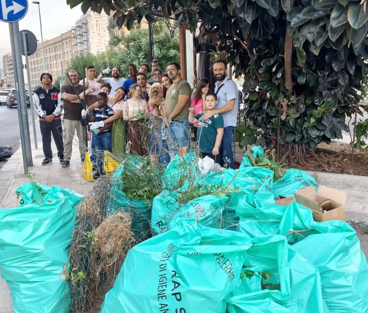 Riqualificazione area verde a Palermo